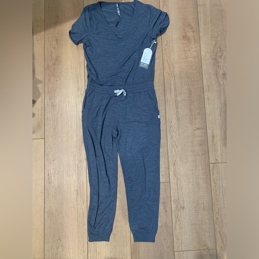 Vuori Heather Azure Heather Jumpsuit
